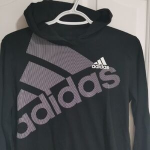 *3 for *$45 item Adidas Black and White Graphic Hoodie